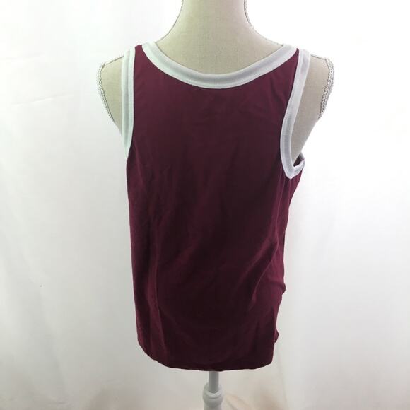 Harry Potter Hogwarts Crest Tank Maroon Juniors XS - Picture 6 of 11
